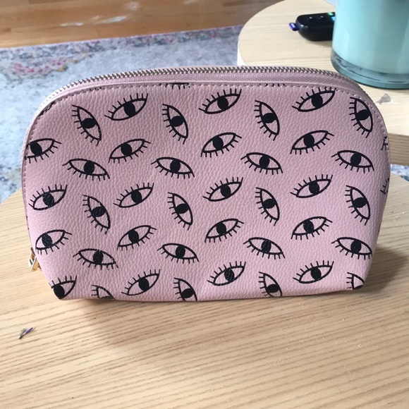 Urban Expressions Accessories - Urban expressions pink eye makeup bag